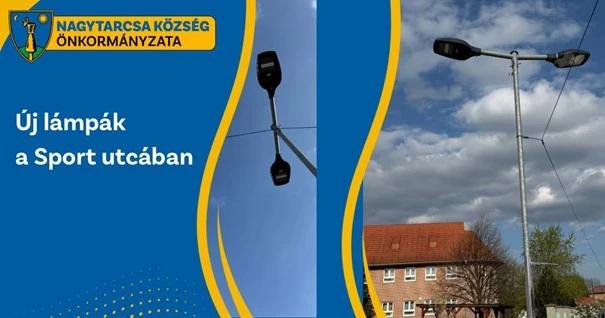 Közvilágítás kiépítése Nagytarcsán