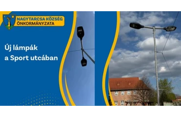 Közvilágítás kiépítése Nagytarcsán