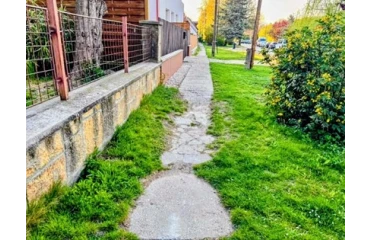 Járdafelújítás kezdődik Nagykovácsiban a Kolozsvár téren