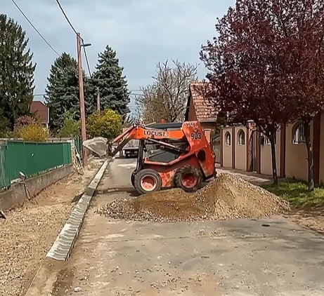 Lakossági kezdeményezésre új járda épül Veresegyházon