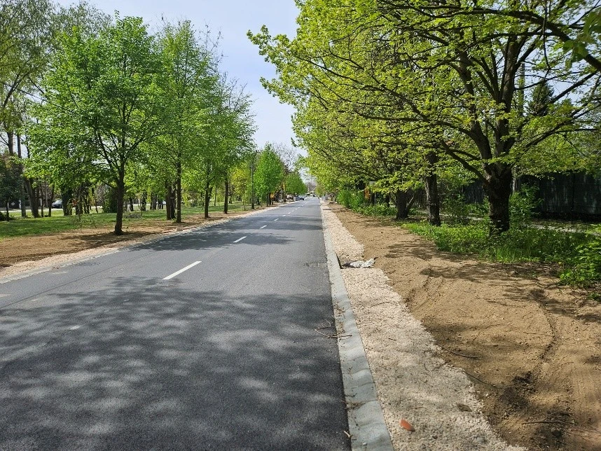 A Telki út belterületi szakaszának felújítása a végéhez közeledik Pátyon