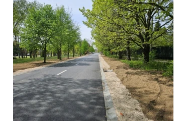 A Telki út belterületi szakaszának felújítása a végéhez közeledik Pátyon