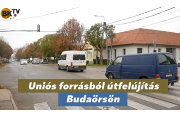 Megújul a Károly király út: Uniós forrásból szépül Budaörs egyik legfontosabb útvonala