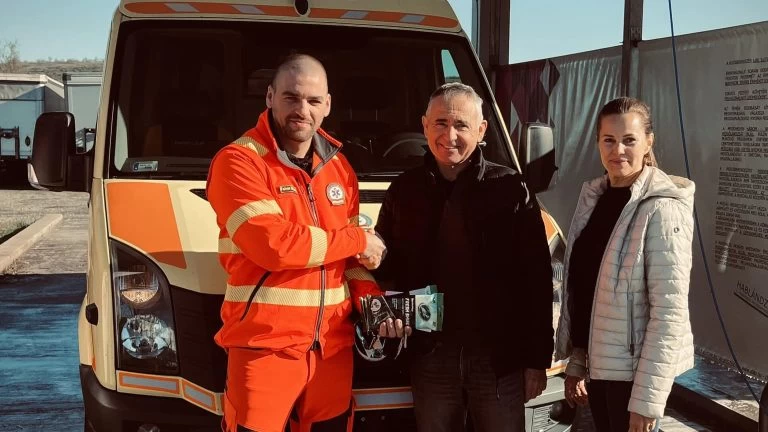 Vállalkozói felajánlás könnyíti meg a szobi mentők mindennapjait