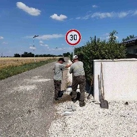 Halad a munka Pilisen