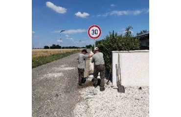 Halad a munka Pilisen