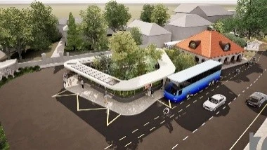 Elkészült Nagykőrösön a buszpályaudvar terve