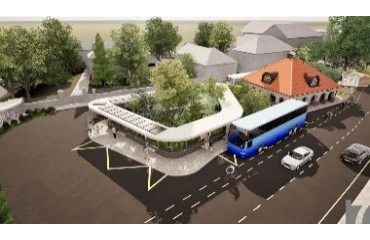 Elkészült Nagykőrösön a buszpályaudvar terve