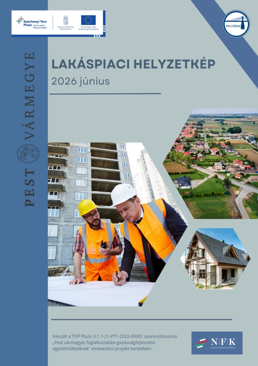 Megjelent Pest Vármegye Lakáspiaci helyzetkép elemzése befektetők részére