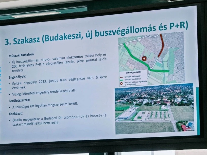 Halad Budakeszi közlekedésének egyik legfontosabb fejlesztése