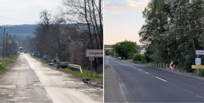 Elkészült útfelújítás Galgamácsán