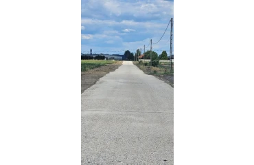 Kiskunlacházán elkészült a Diófa utca, a Hársfa utca, a Gesztenye utca és a Platánsor