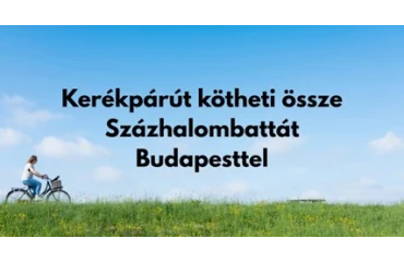 Kerékpárút kötheti össze Százhalombattát Budapesttel
