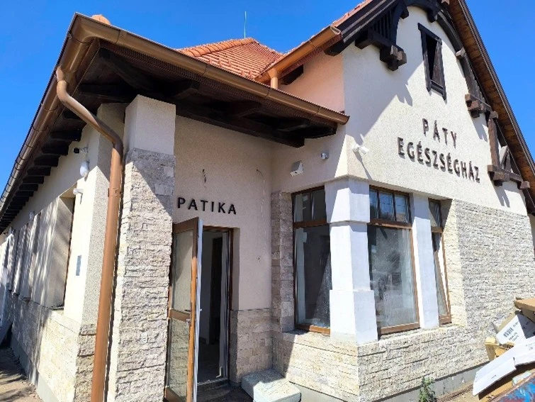 Végéhez közeledik az egészségház építése Pátyon