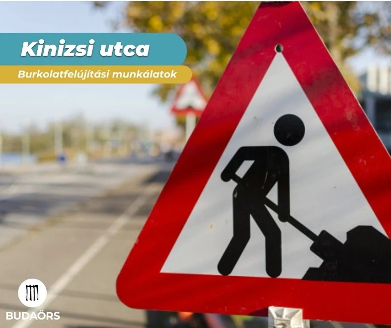 Budaörsön megújul a Kinizsi utca