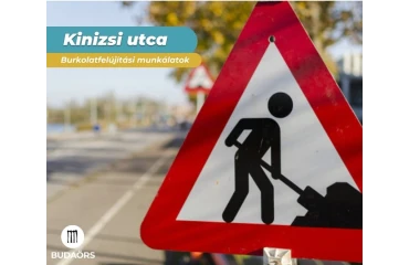 Budaörsön megújul a Kinizsi utca