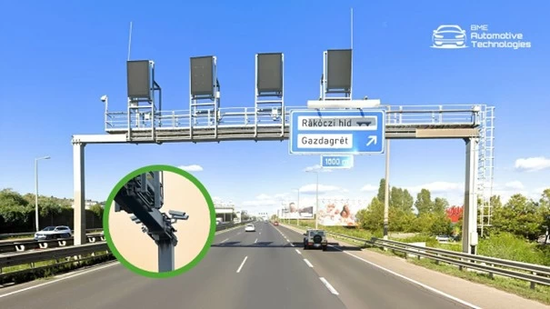 Már működik Európa első okos autópálya szakasza Budaörsön