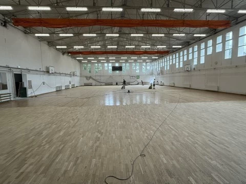 Sportcsarnok felújítás