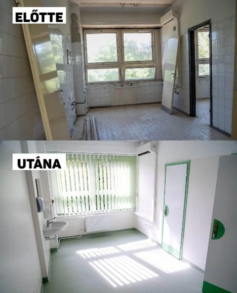 Változások több ellátás esetében, miután befejeződött a váci járóbeteg szakrendelő felújításának üteme