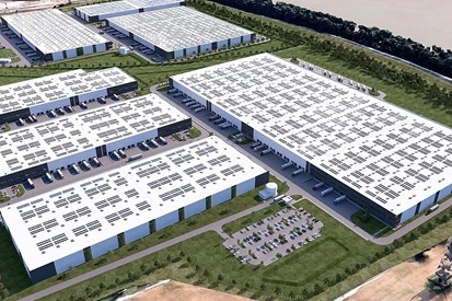 Gigantikus logisztikai parkot építenek Érden