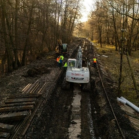 A Vác–Balassagyarmat vonal évtizedekig stabil alapot kap a mostani beavatkozással