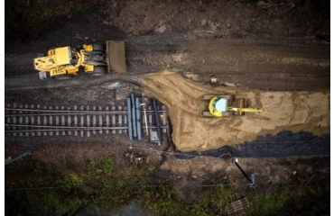 Elkészült az alépítmény, indulhat a vágány építése a Vác–Balassagyarmat vonalon