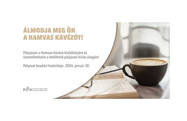 Pályázati kiírás a Hamvas kávézó üzemeltetésére Szentendrén