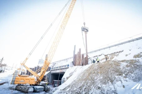 Így dolgoznak a pálya alatti alagúton Páty és Biatorbágy között