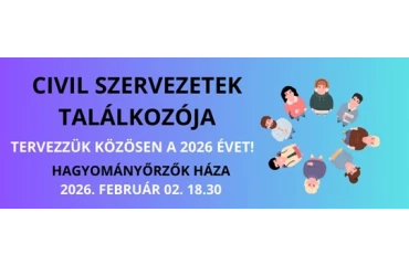 Budajenőn civil szervezetek találkozójára kerül sor