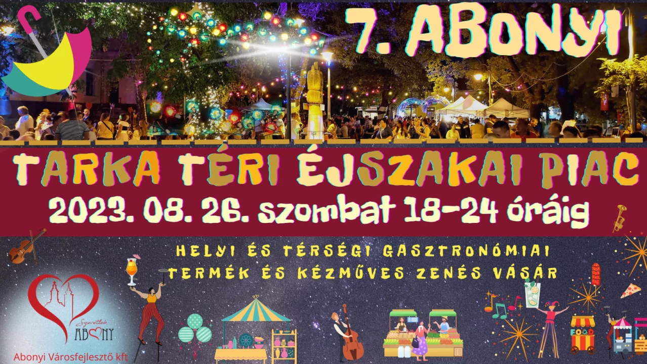 TARKA TÉRI ÉJSZAKAI PIAC-Helyi és térségi gasztronómiai termék és kézműves vásár