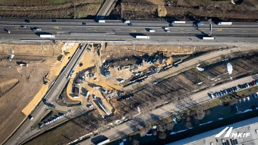 Új csomópont épül Biatorbágynál az M1-es bővítéséhez kapcsolódóan