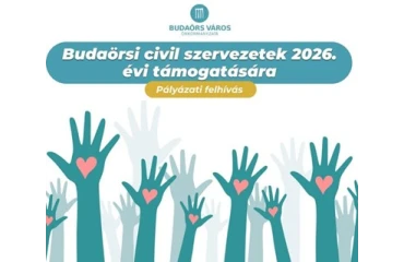 Pályázati felhívás: Budaörsi civil szervezetek 2026. évi támogatására