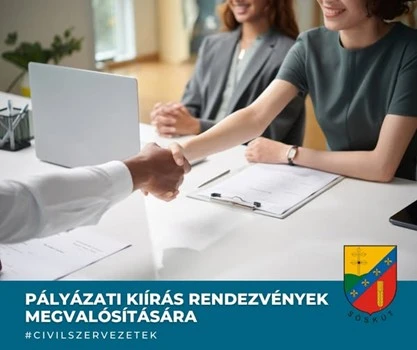 Pályázati kiírás a sóskúti civil szervezetek 2026. évi támogatására