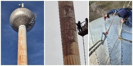 Kívül-belül megújult a nyáregyházi víztorony