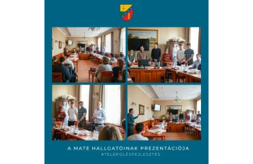 Településfejlesztési együttműködés a MATE hallgatóival Sóskúton