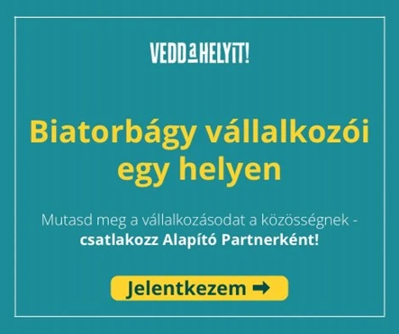 Mutasd meg a vállalkozásod Biatorbágyon