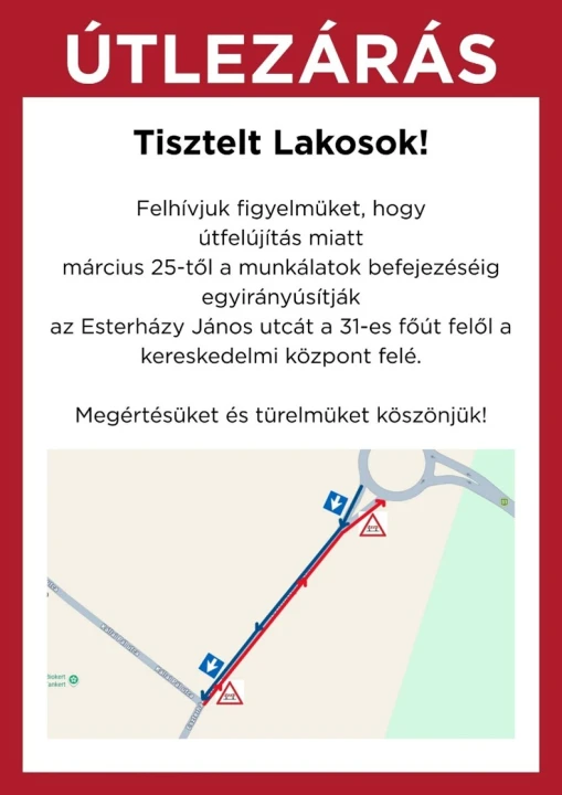 Útfelújítás Maglódon