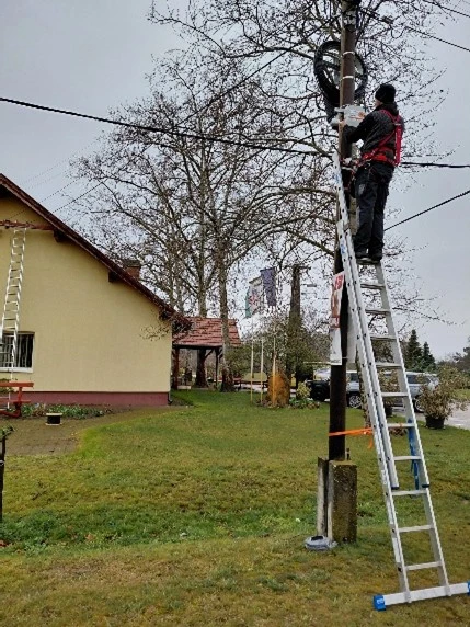 Köztéri rendszámfelismerő kamerák felszerelése Nyársapáton