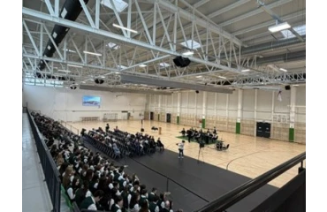 Átadták a Bocskai István új kézilabdacsarnokát Halásztelken