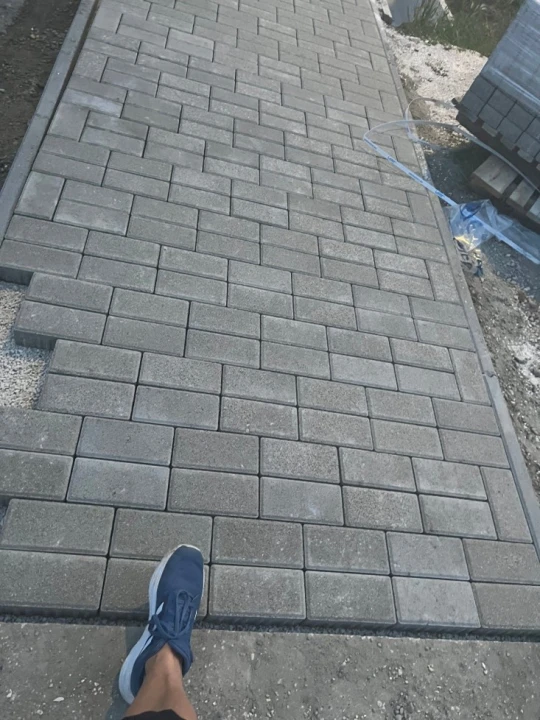 Petőfi utcai járdaépítés Herceghalmon